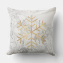 Buscar snowflakes cojines Nieve
