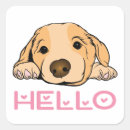 Buscar perrito lindo pegatinas Para ella