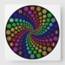 Buscar vórtice relojes de pared Espiral