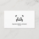 Buscar panda tarjetas de visita Elegante