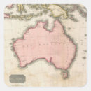 Buscar mapa de australia pegatinas Cartografía