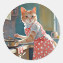 Buscar estufa pegatinas Lindo gato