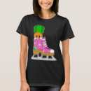 Buscar cumpleaños artístico camisetas Patinaje sobre hielo