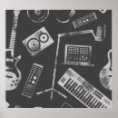 Buscar micrófono posters Ilustracion