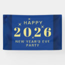 Buscar feliz año nuevo lonas Oro