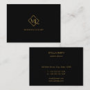 Buscar logotipo del diamante tarjetas de visita Oro