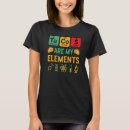 Buscar química camisetas Elementos