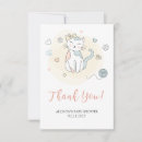 Buscar a los gatitos tarjetas de agradecimiento Moderno