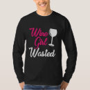 Buscar alcoholismo camisetas Vino