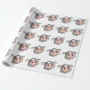 Buscar vaca del dibujo animado papel de regalo Para todos