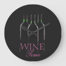 Buscar vino rojo relojes de pared Bodega