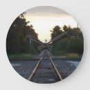 Buscar pista del tren relojes de pared Trenes