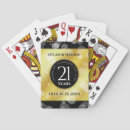 Buscar latón barajas de cartas Elegante