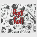 Buscar rock n roll papel de regalo Punk