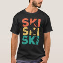Buscar esquiador camisetas Retro