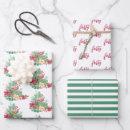 Buscar flamingo papel de regalo Hawaiano