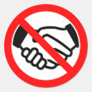 Buscar señal de mano postales Firmar