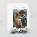 Buscar montaña tarjetas Acuarela