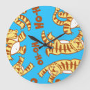 Buscar tigres relojes de pared Patrón