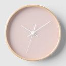 Buscar color rosa de relojes de pared Elegante