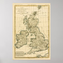 Buscar mapa de las islas británicas posters Irlanda