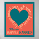 Buscar amor corazón posters Tipografía