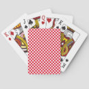 Buscar seda barajas de cartas Rojo