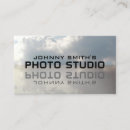 Buscar espejo tarjetas de visita Fotografía