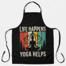 Buscar yoga delantales Instructor de yoga