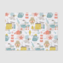 Buscar animales mar de papel de seda Para niños