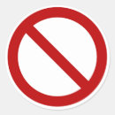 Buscar prohibición pegatinas Divertido