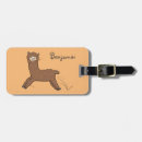 Buscar alpaca etiquetas para maletas Llama