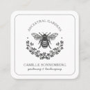 Buscar gardener tarjetas de visita Elegante