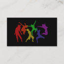 Buscar golpecito tarjetas de visita Danza