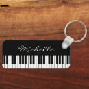 Buscar accesorios del teclado de piano llaveros Pianista
