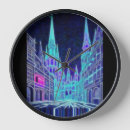 Buscar curva relojes de pared Fantasía