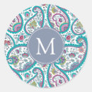 Buscar paisley pegatinas Para ella