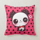 Buscar panda del kawaii cojines Para ella