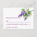 Buscar uvas tarjetas rsvp Vintage