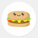Buscar burger pegatinas Kawaii