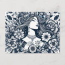 Buscar mujer día postales General y unisex