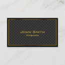 Buscar chiropractor tarjetas de visita Quiropráctica