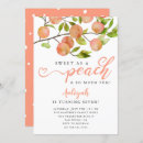 Buscar georgia peach invitaciones Dulce como melocotón