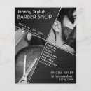Buscar corte de pelo flyers Barbería