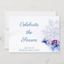 Buscar ornamento del invitaciones de navidad Hielo