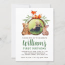 Buscar woodland birthday invitaciones Chico