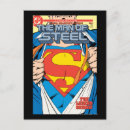 Buscar hombre de acero postales Superhéroe