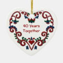 Buscar 40 años adornos Amor