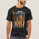 Buscar esclerosis múltiple que lucha camisetas Americano