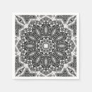 Buscar mandala blanca servilletas Caleidoscopio